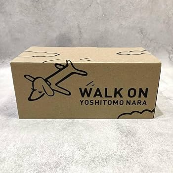 Amazon.co.jp: 国内正規品 奈良美智 パタパタクロック WALK ON